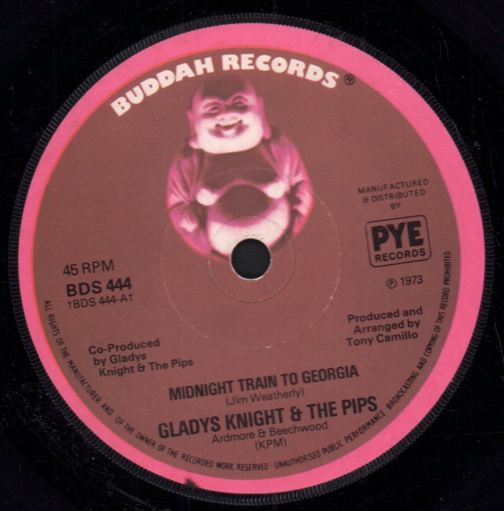 Gladys Knight And The Pips - Midnight Train To Georgia - 7 Inch