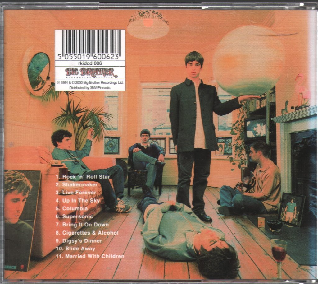 Oasis - Definitely Maybe - Cd