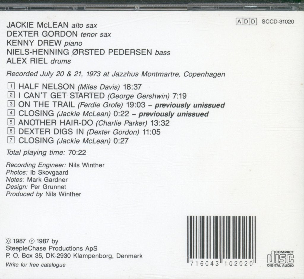 Jackie Mclean - Source, Vol. 2 - Cd