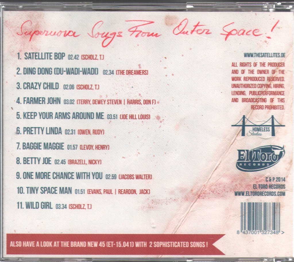 Satellites (Rockabilly) - Space Sessions - Cd