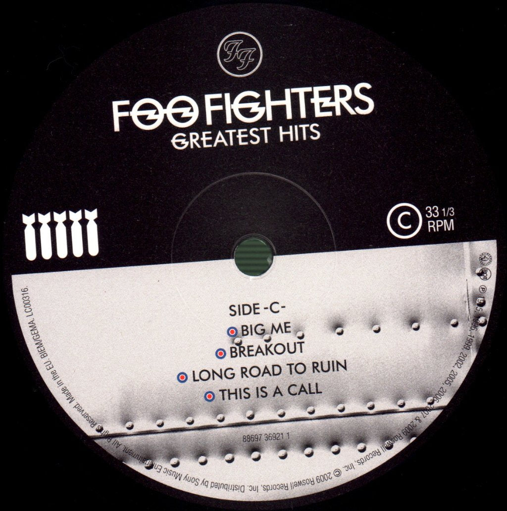 Foo Fighters - Greatest Hits - Double Lp