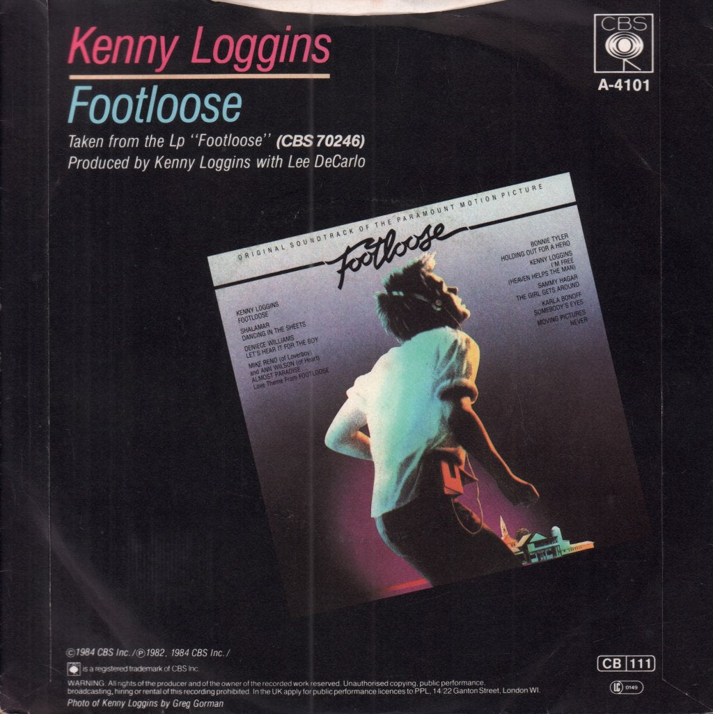 Kenny Loggins - Footloose - 7 Inch