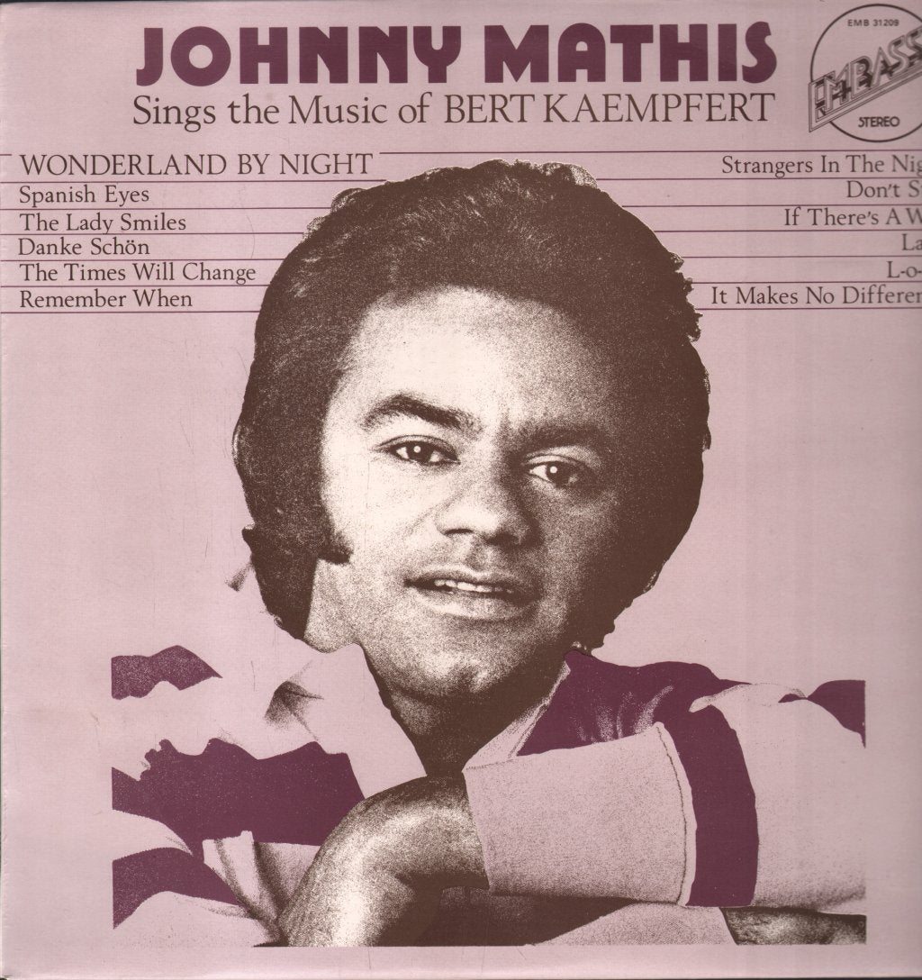 Johnny Mathis - Sings The Music Of Bert Kaempfert - Lp