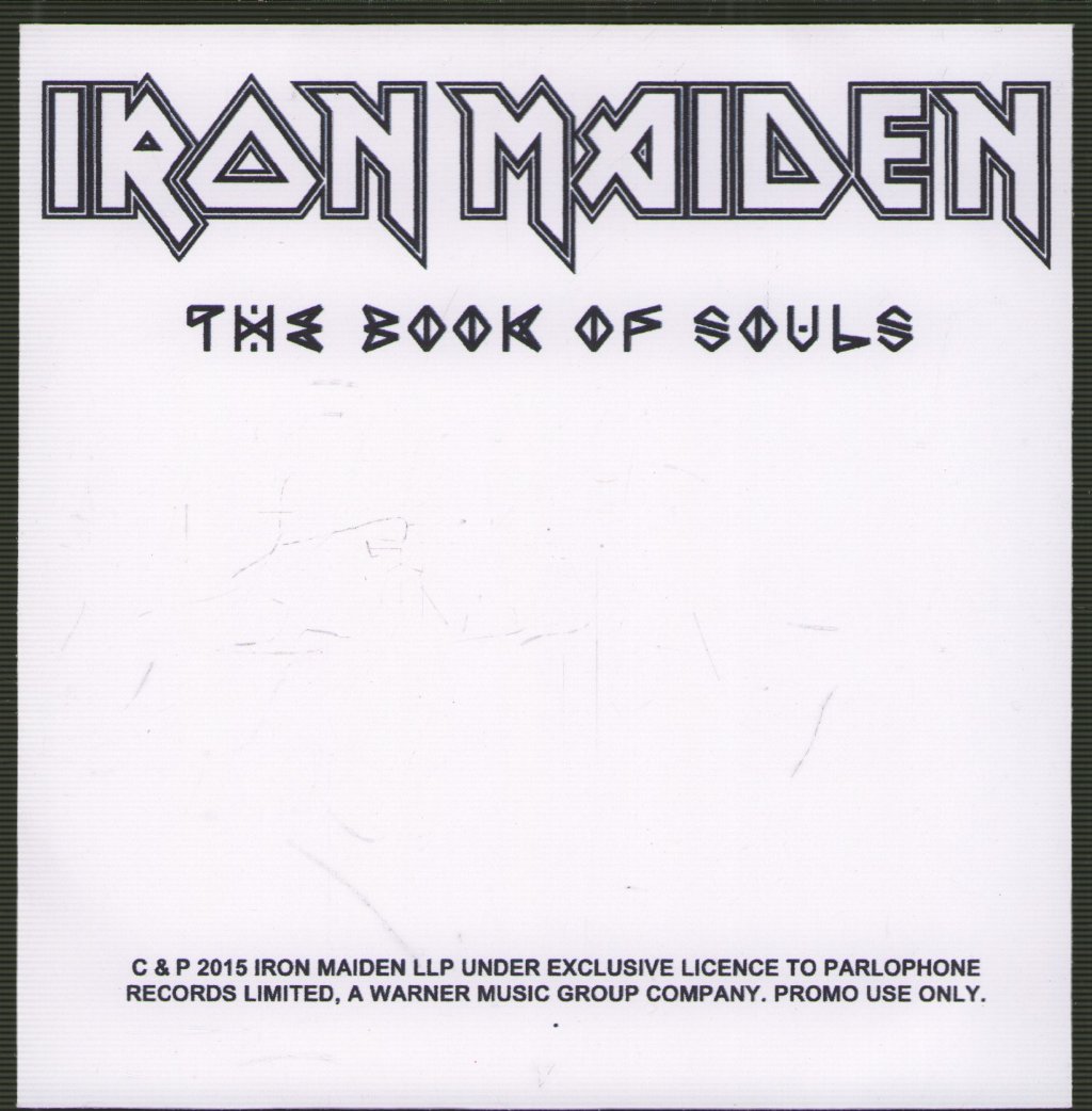 Iron Maiden - Book Of Souls - Cdr