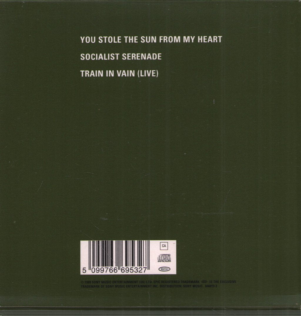 Manic Street Preachers - You Stole The Sun From My Heart - Cd