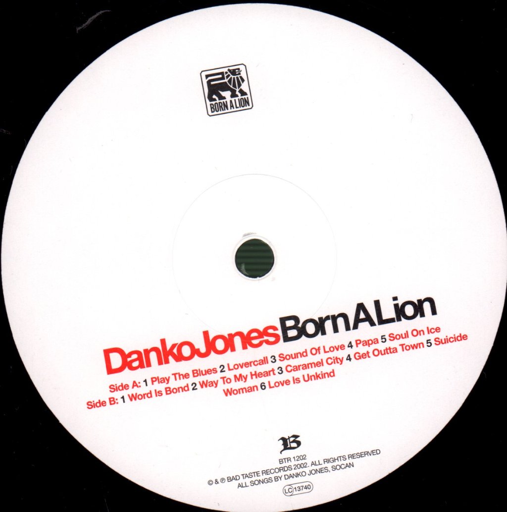 Danko Jones - Born A Lion - Lp