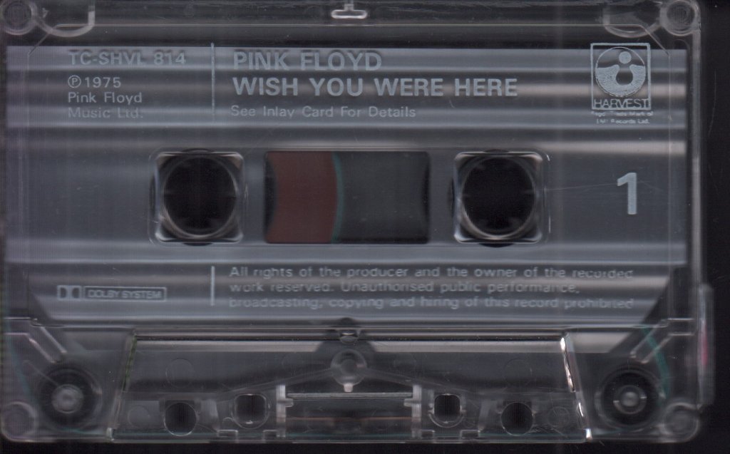 Pink Floyd - Wish You Were Here - Cassette