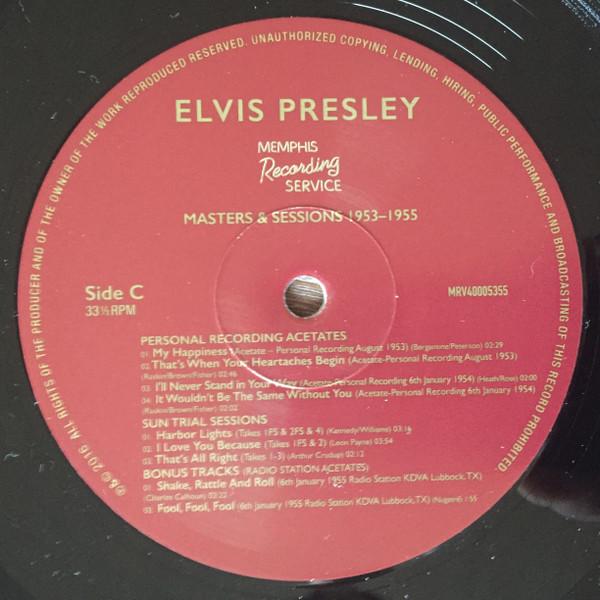 Elvis Presley - Masters & Sessions 1953 – 1955 - Double Lp