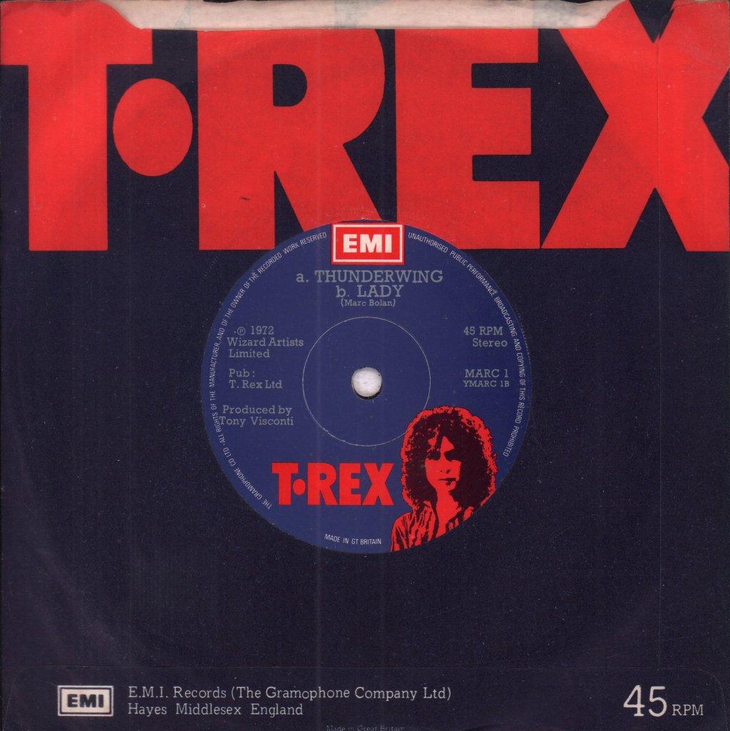 T Rex - Metal Guru - 7 Inch