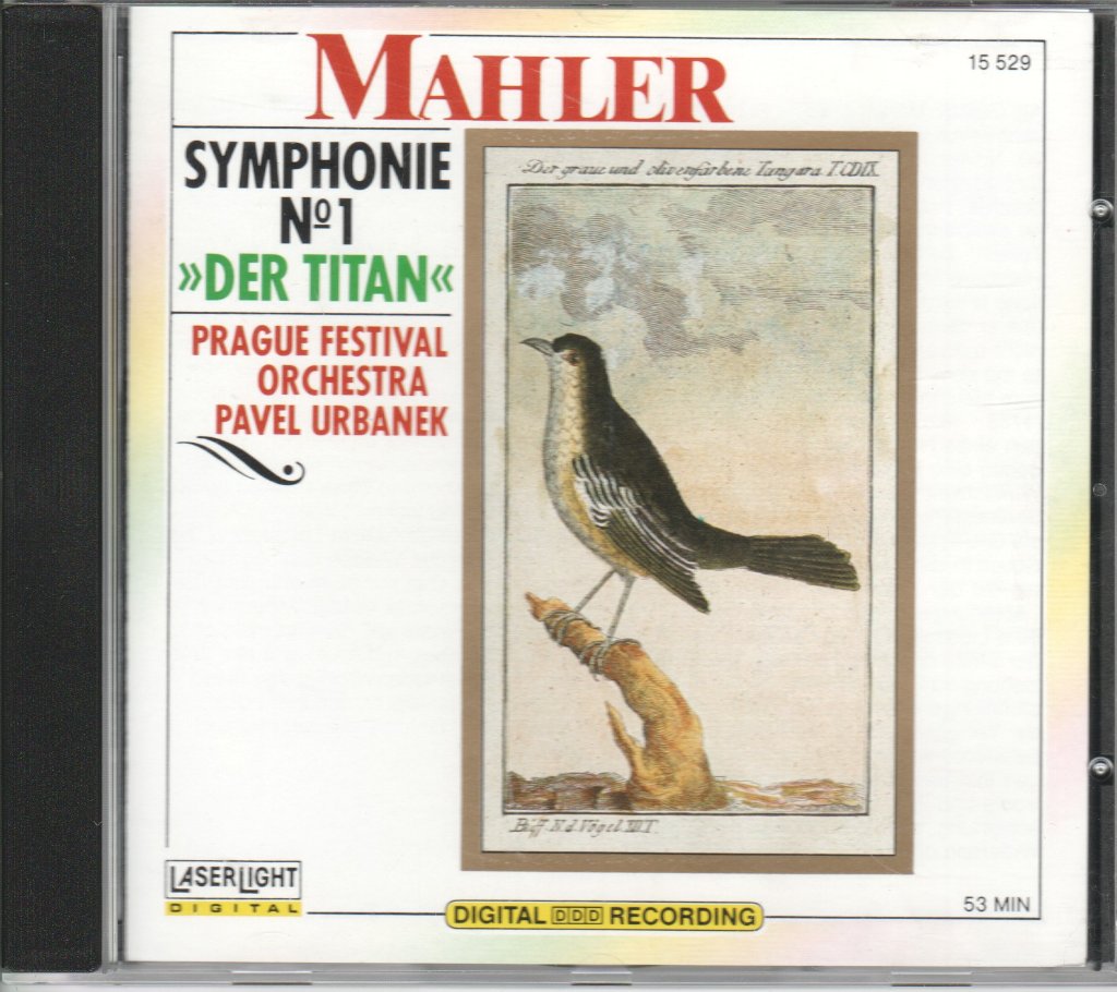 Mahler / Prague Festival Orchestra / Pavel Urbanek - Symphonie № 1 »Der Titan« - Cd