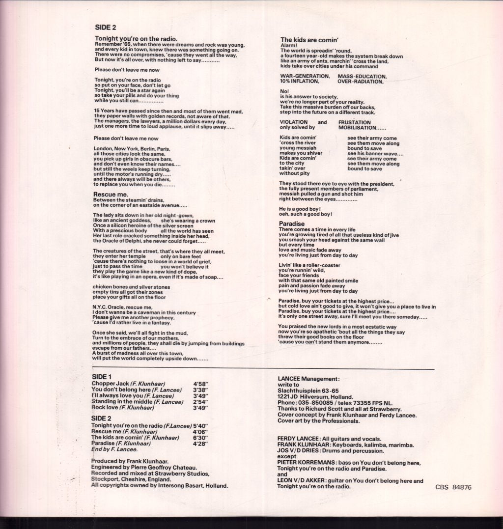Lancee - Bridge - Lp
