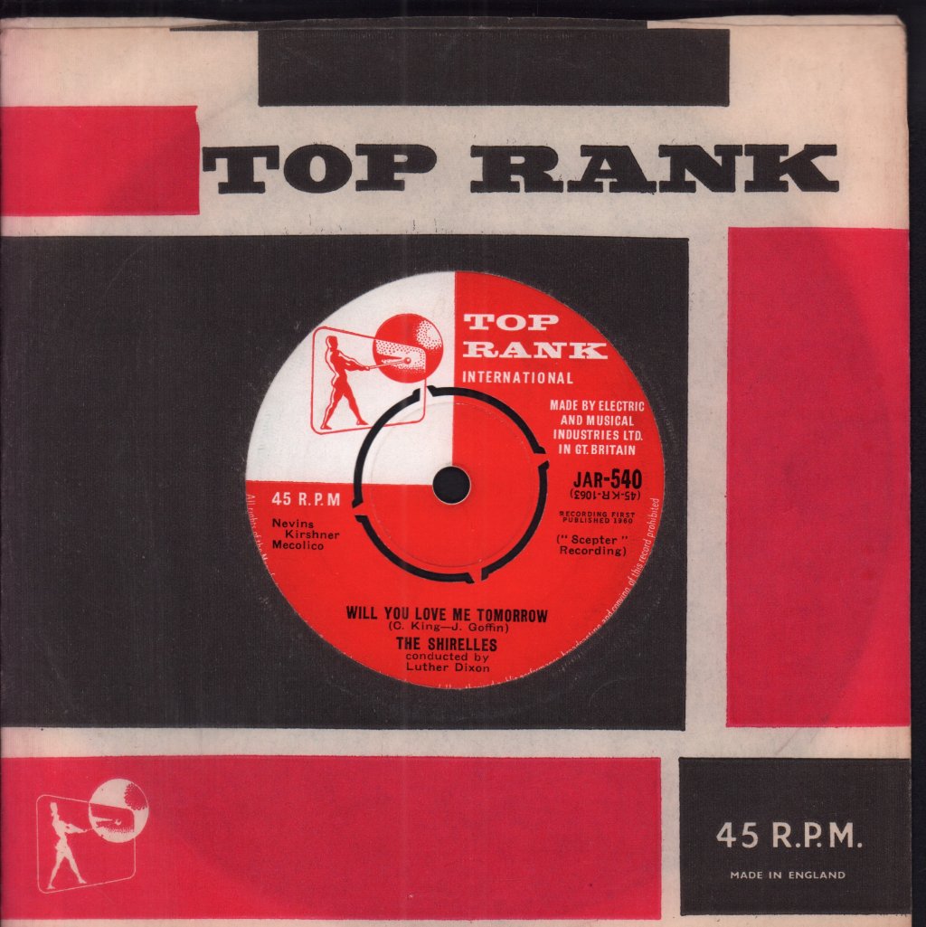 Shirelles - Will You Love Me Tomorrow - 7 Inch