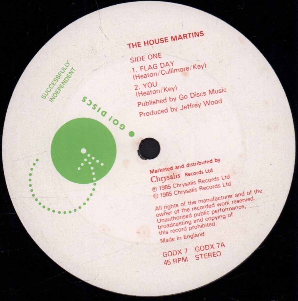 Housemartins - Flag Day - 12 Inch
