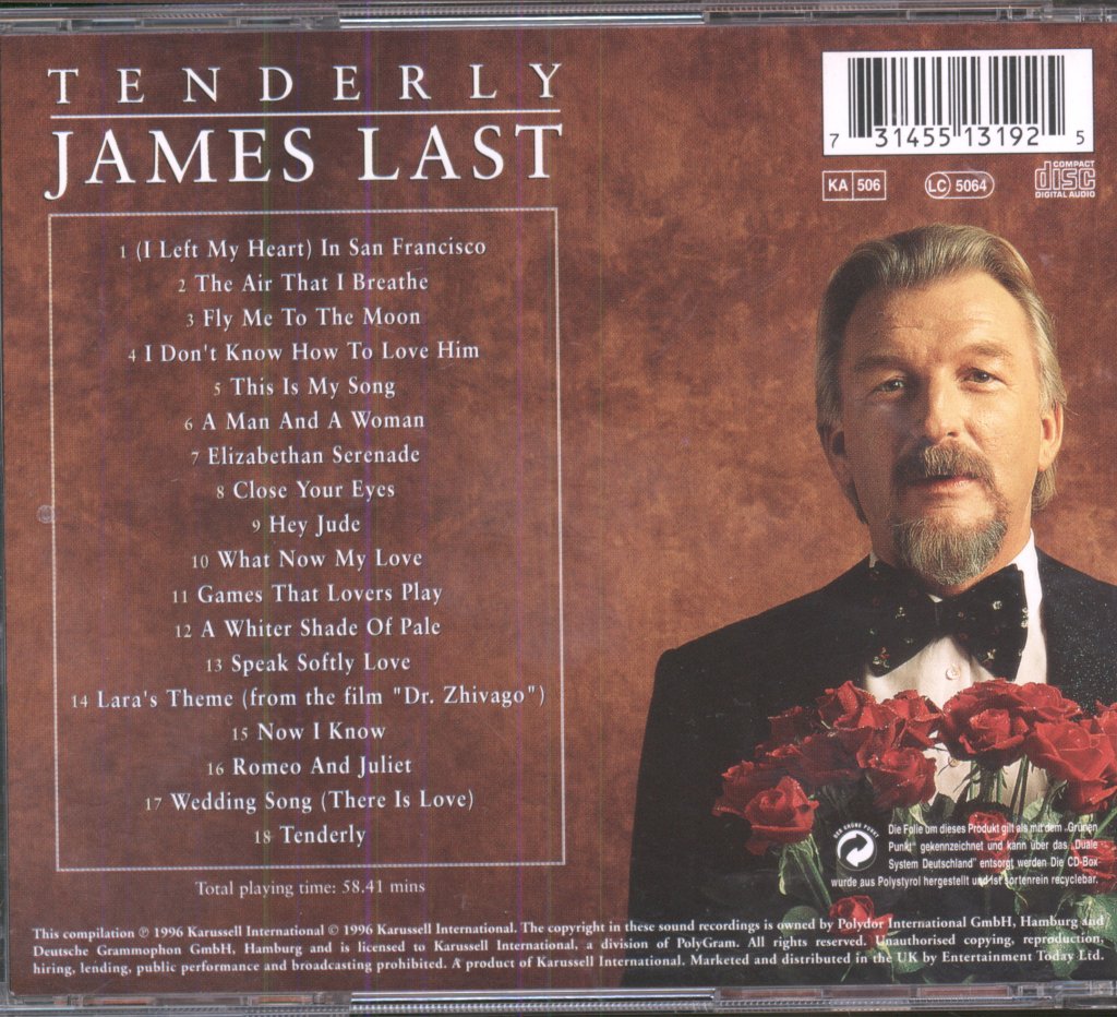 James Last - Tenderly - Cd