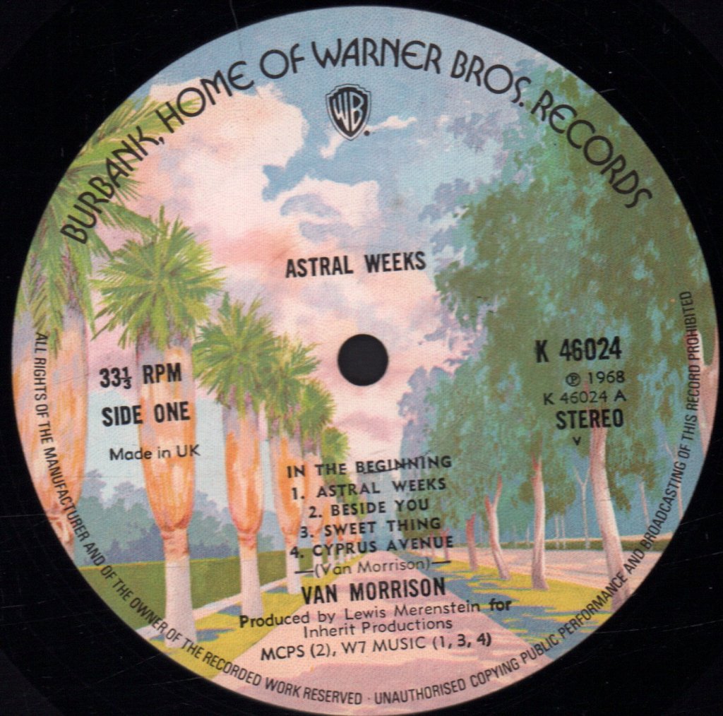 Van Morrison - Astral Weeks - Lp