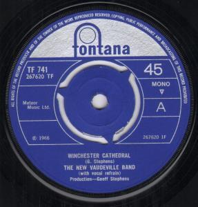 New Vaudeville Band - Winchester Cathedral - 7 Inch