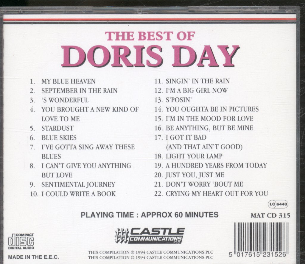 Doris Day - Best Of Doris Day - Cd