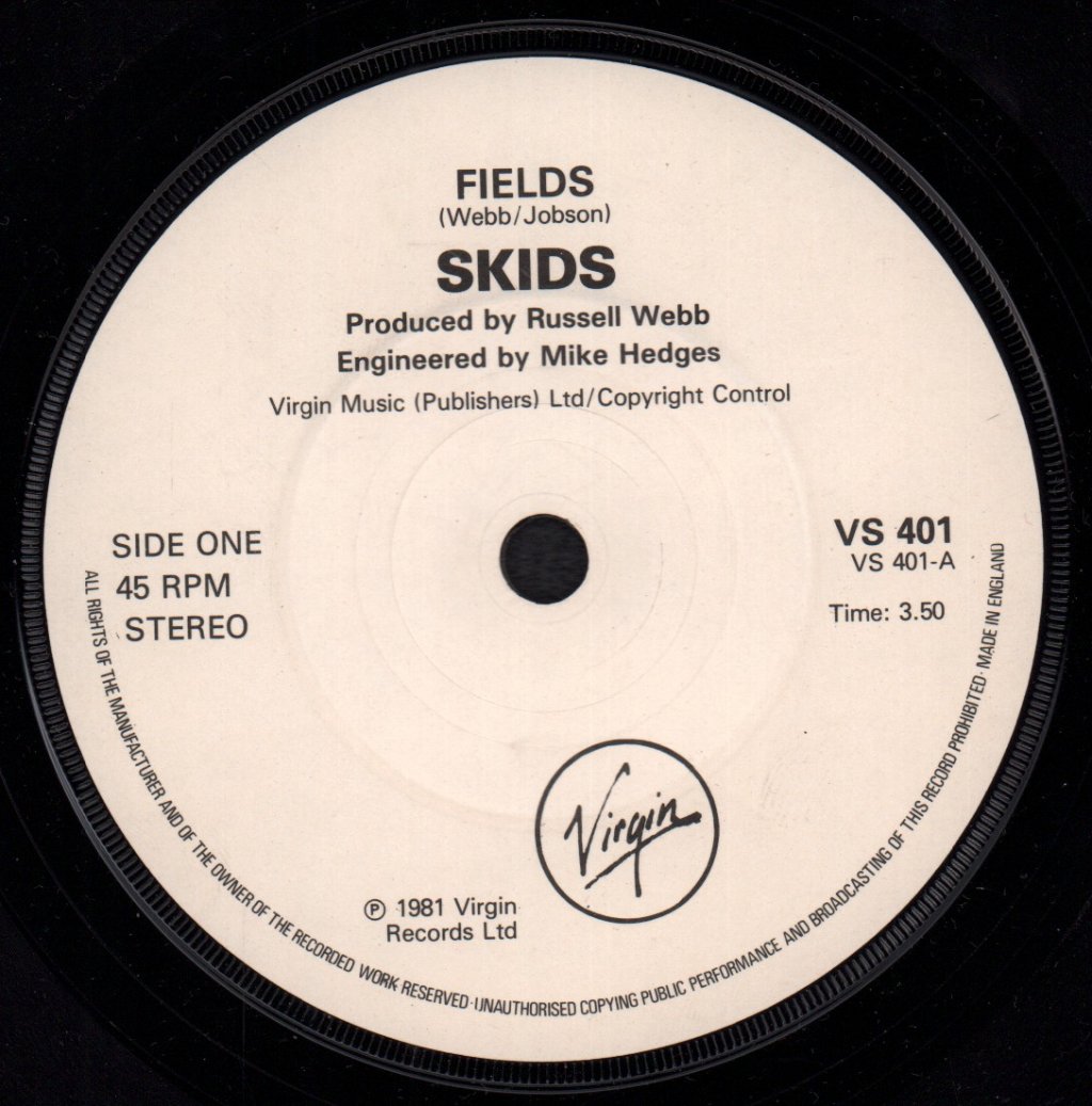 Skids - Fields - 7 Inch