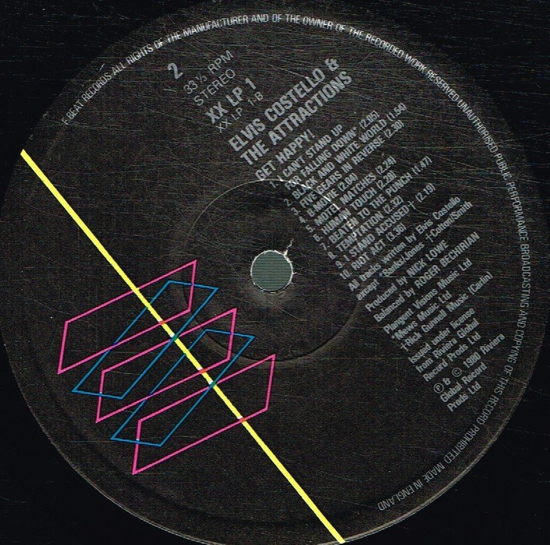 Elvis Costello - Get Happy - Lp
