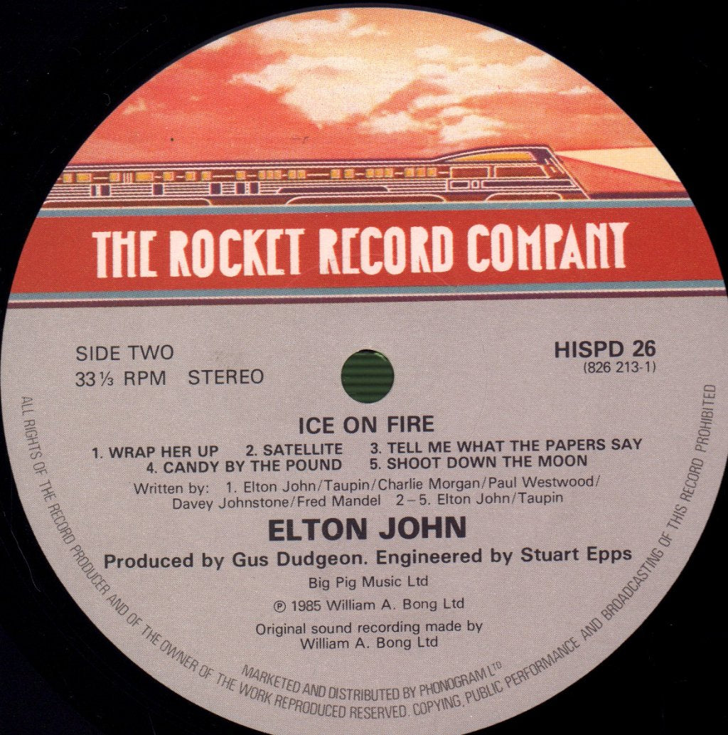 Elton John - Ice On Fire - Lp