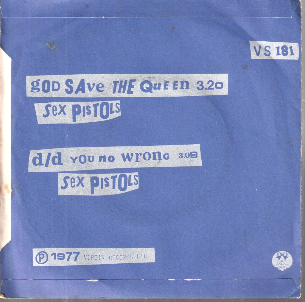 Sex Pistols - God Save The Queen - 7 Inch
