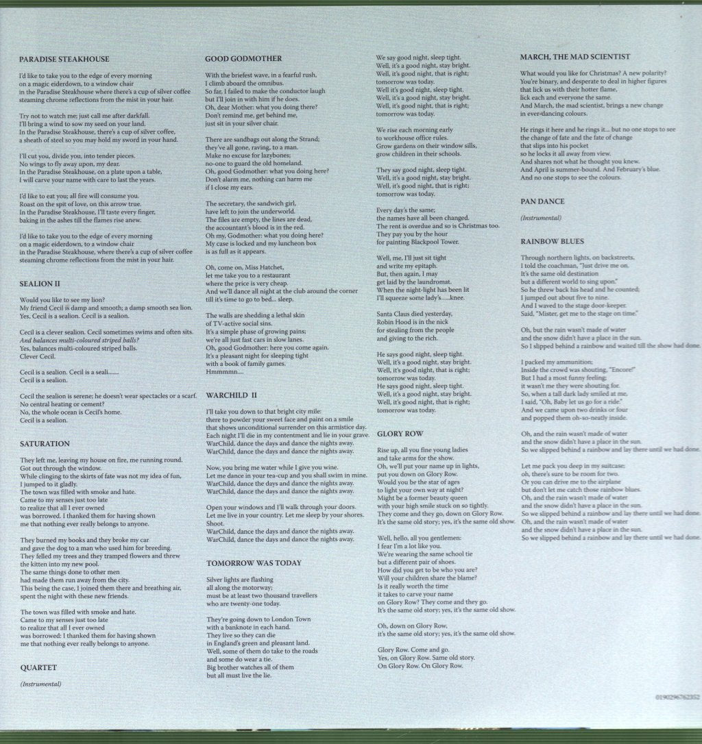 Jethro Tull - WarChild II (Steven Wilson Remix) - Lp