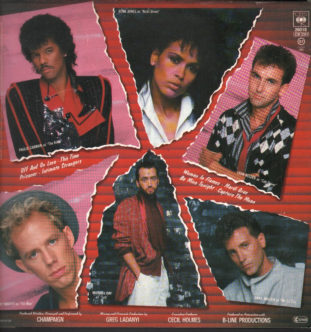 Champaign - Woman In Flames - Lp