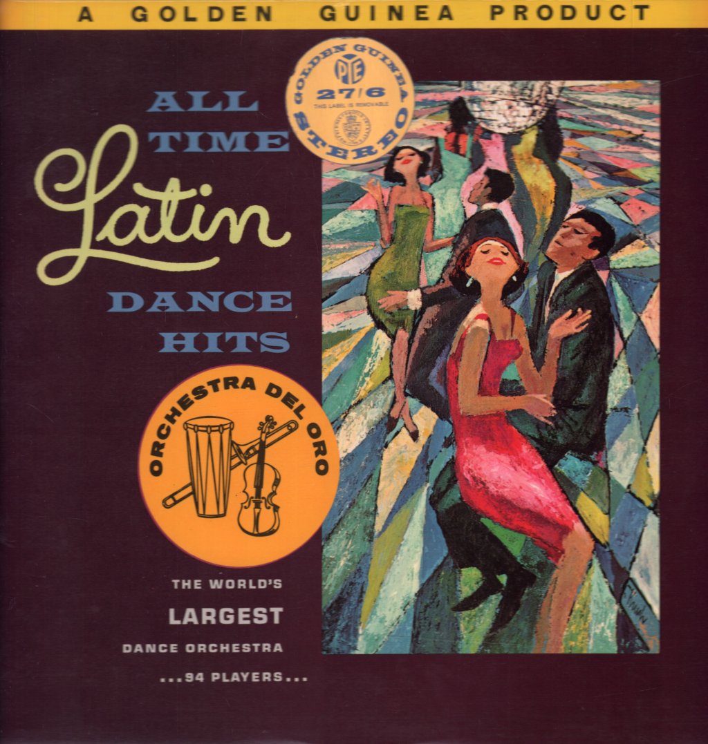 Orchestra Del Oro - All Time Latin Dance Hits - Lp
