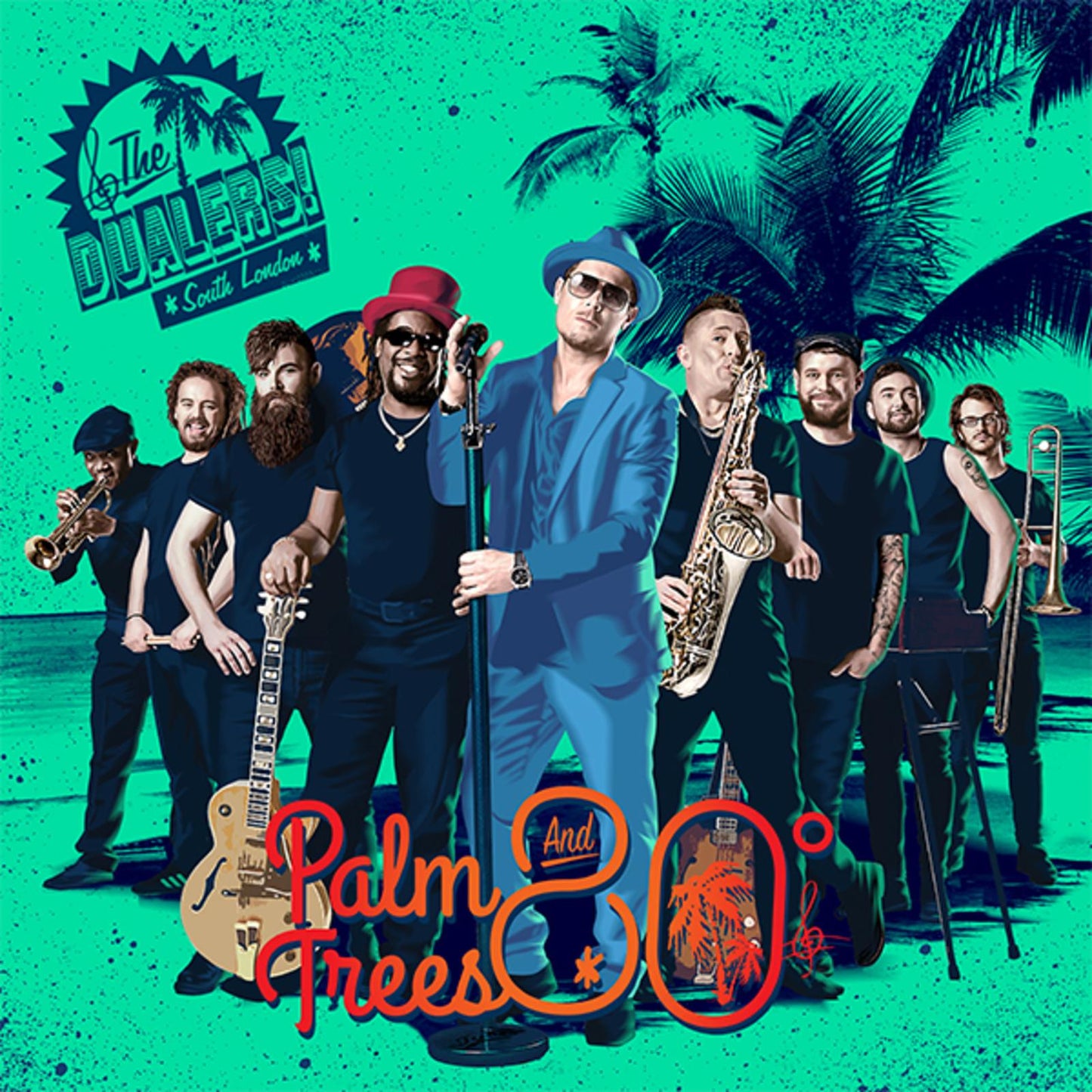 Dualers - Palm Trees and 80 Degrees - Cd