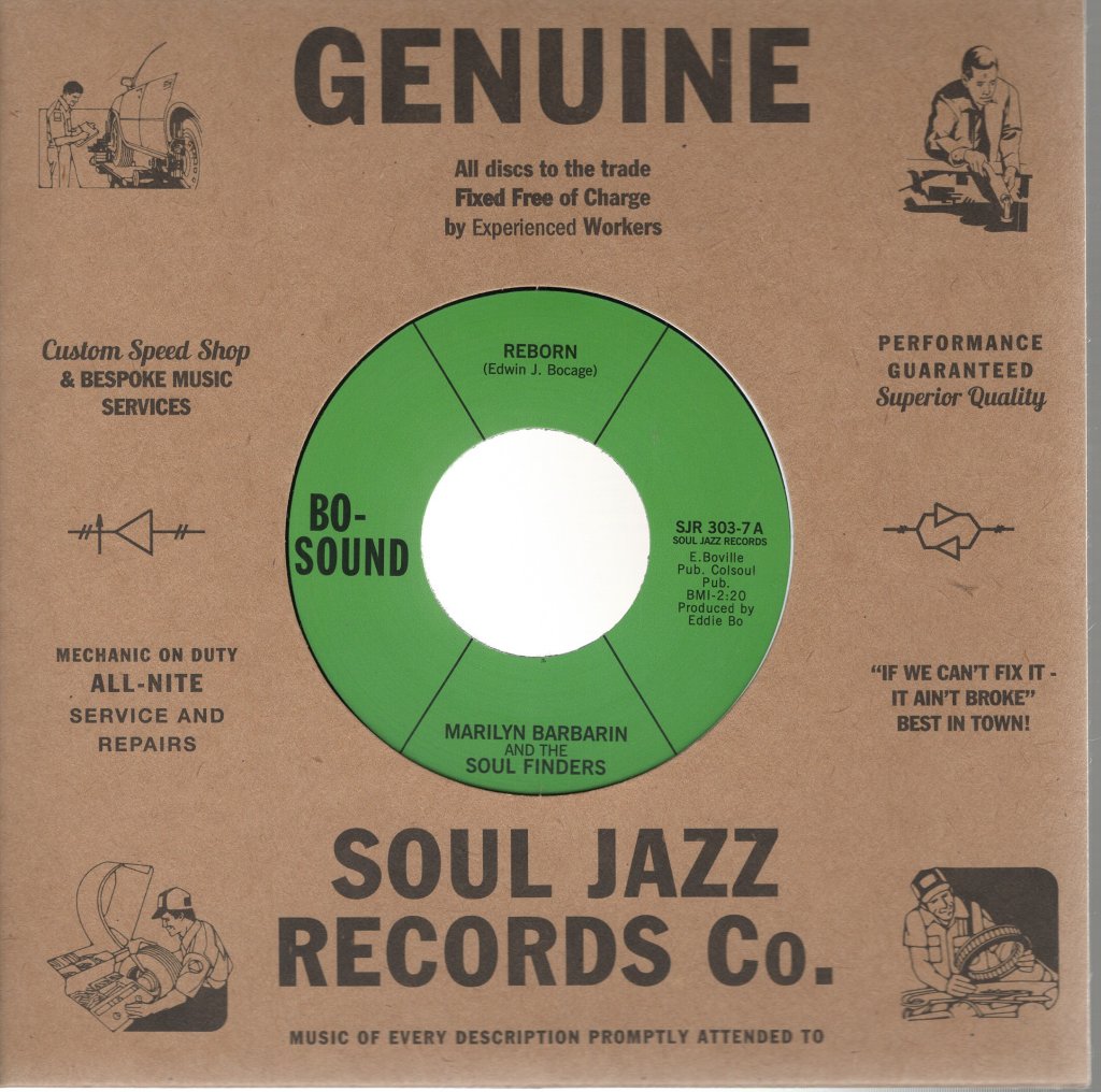 Marilyn Barbarin & the Soul Finders - Reborn - 7 Inch