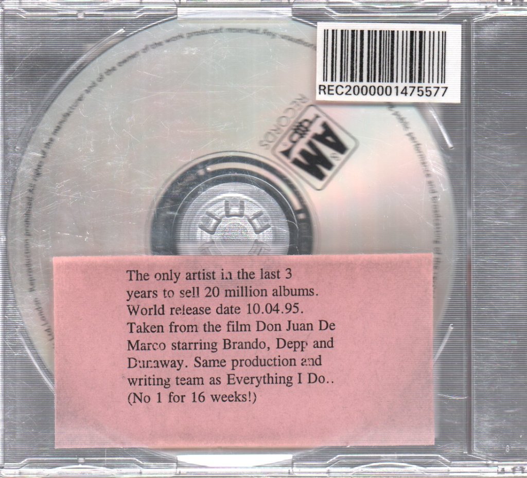 Bryan Adams - Have You Ever Really Loved A Woman - Cd
