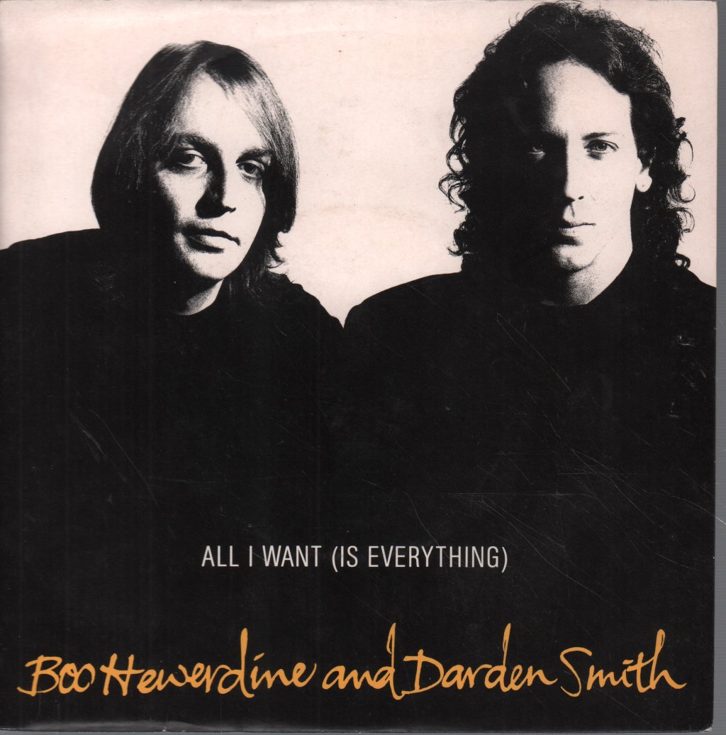 Boo Hewerdine And Darden Smith - All I Want - 7 Inch