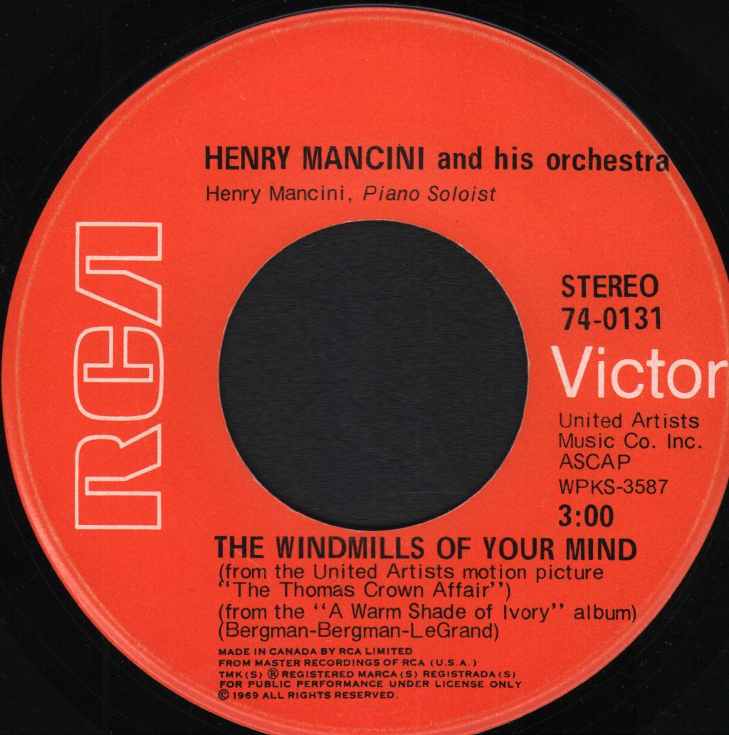 Henry Mancini And His Orchestra - Love Theme From Romeo & Juliet - 7 Inch