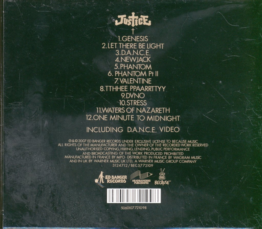 Justice - † (Cross) - Cd
