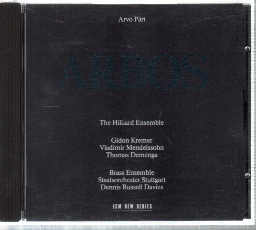 Arvo Pärt - Arbos - Cd