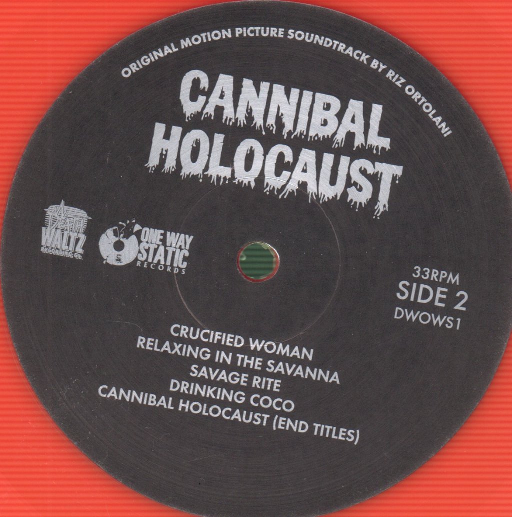 Riz Ortolani - Cannibal Holocaust (Original 1980 Motion Picture Soundtrack) - Lp