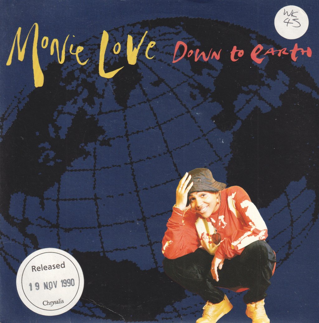 Monie Love - Down To Earth - 7 Inch