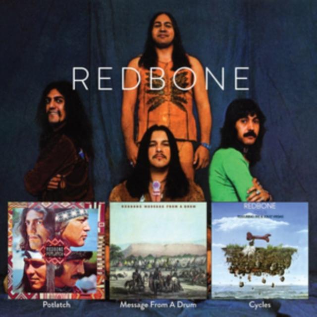 Redbone - Message From A Drum/Cycles/Potlach (2cd) - Double Cd