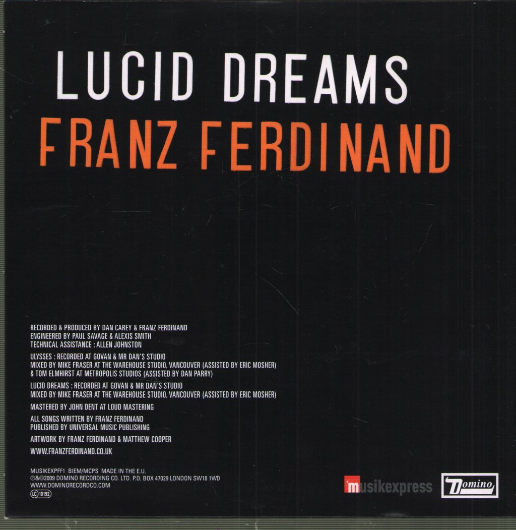 Franz Ferdinand - Ulysses - 7 Inch