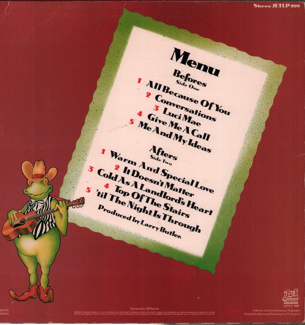 Raymond Froggatt - Southern Fried Frog - Lp