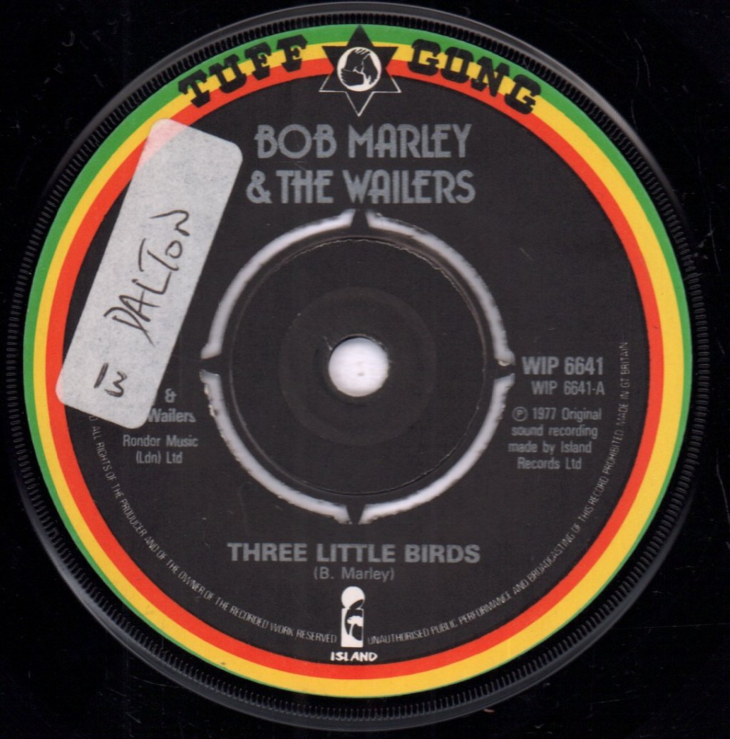 Bob Marley And The Wailers - Three Little Birds - 7 Inch