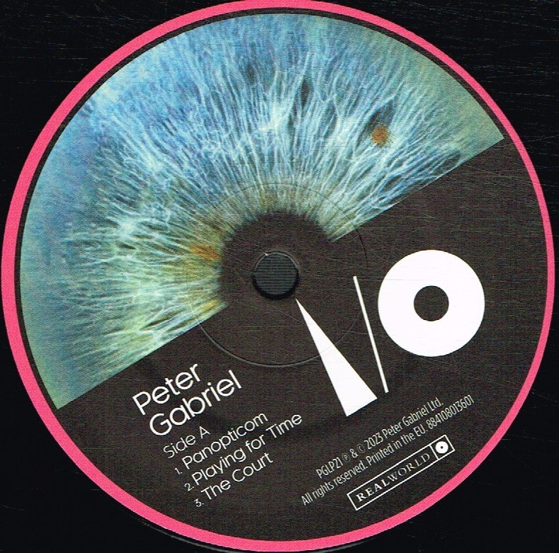Peter Gabriel - I/O (Bright-Side Mixes) - Double Lp