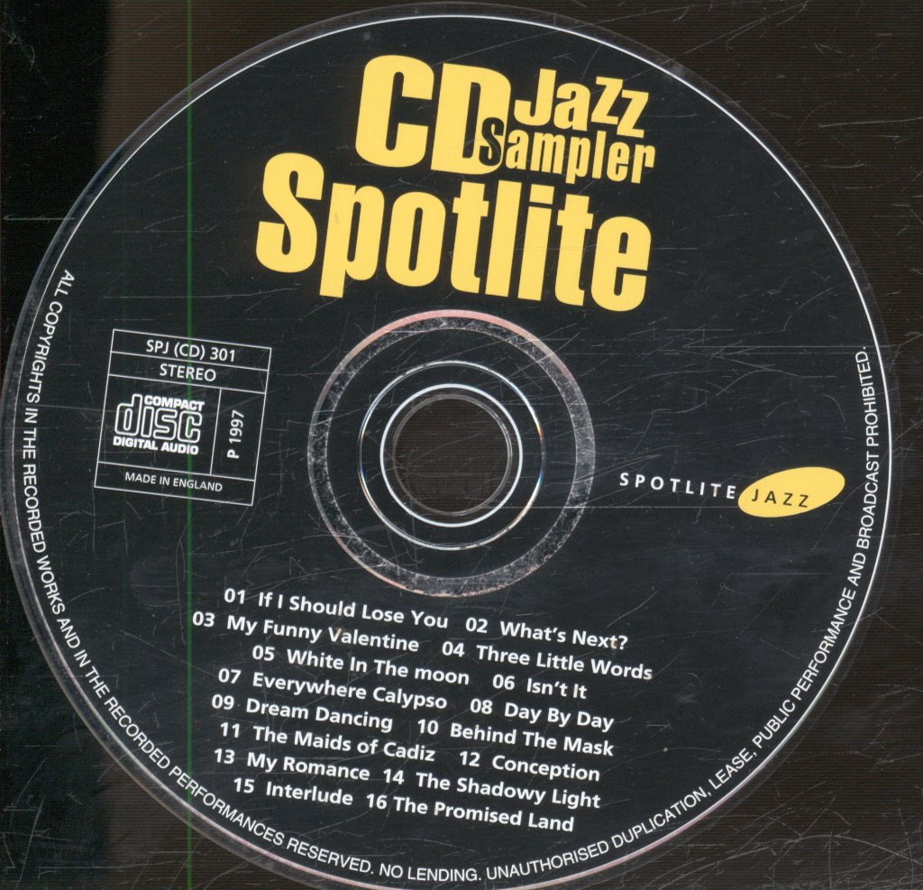 Various Artists - Spotlite CD Jazz Sampler - Cd