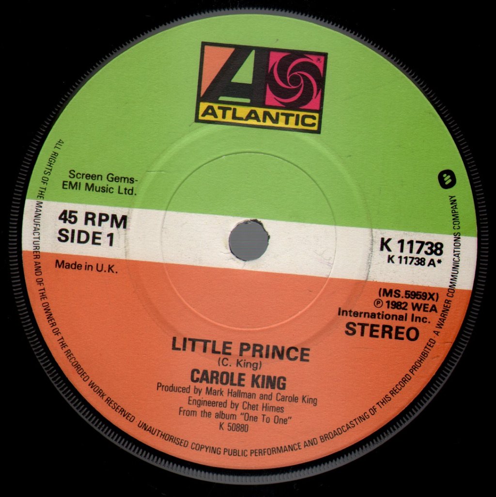 Carole King - Little Prince - 7 Inch
