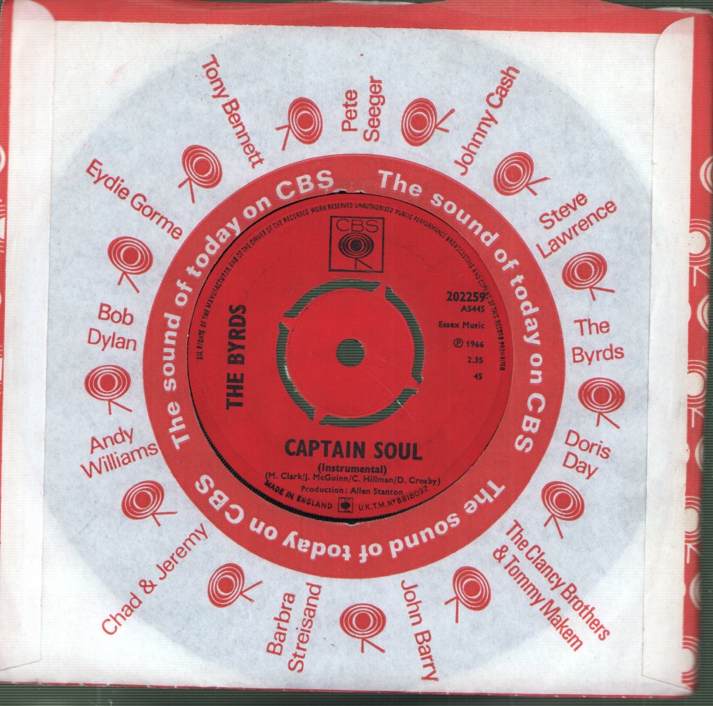 Byrds - 5 D fifth dimension - 7 Inch