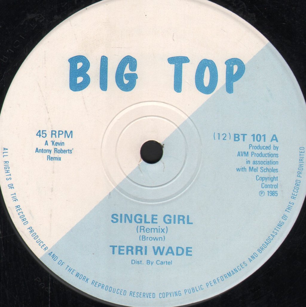 Terri Wade - Single Girl - 12 Inch