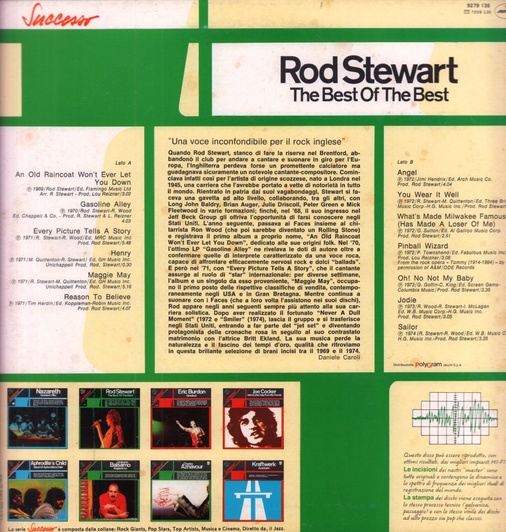 Rod Stewart - Best Of The Best - Lp