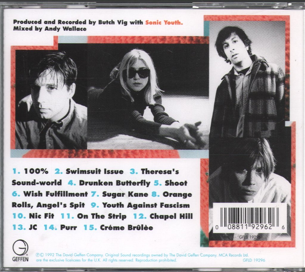 Sonic Youth - Dirty - Cd