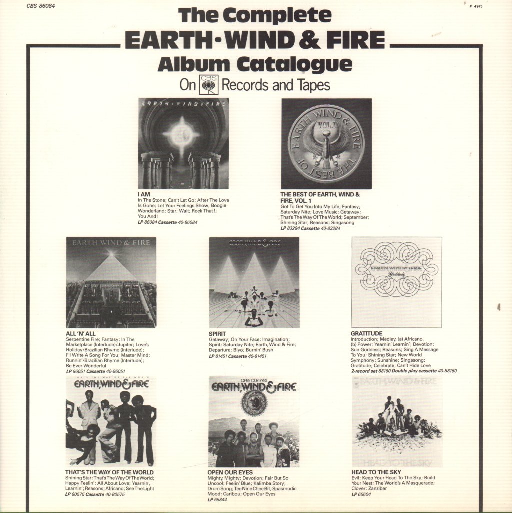 Earth Wind And Fire - I Am - Lp
