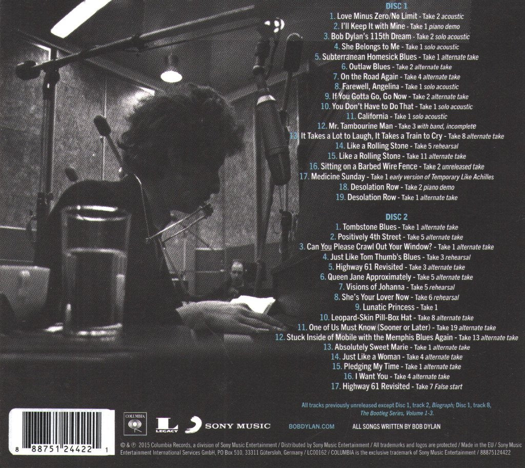 Bob Dylan - Best Of The Cutting Edge 1965-1966 - Cd Set